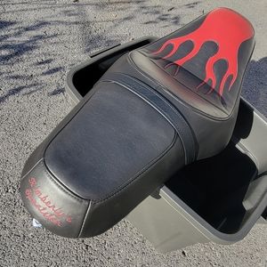 HARLEY-DAVIDSON ♡ Sportster Motorcycle Seat (RDW-92/61-0067) Customized Leather
